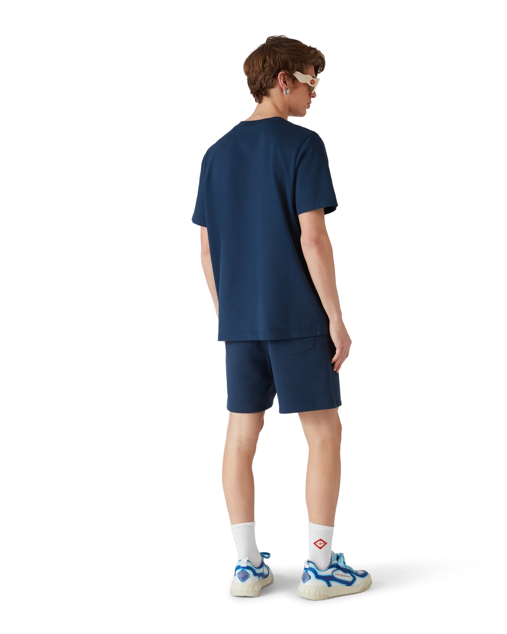 Navy Diamond Logo Short Sleeve T-Shirt