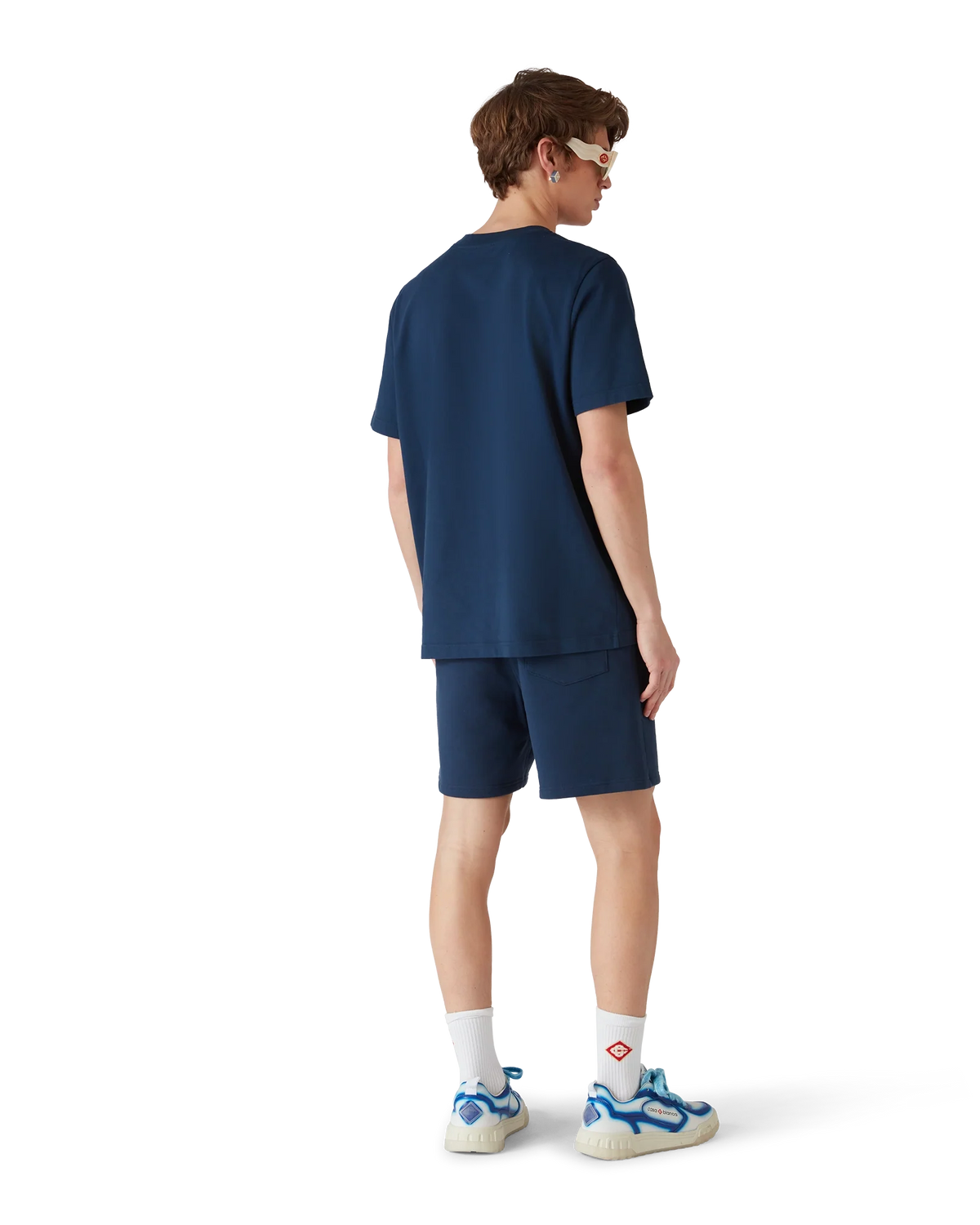 Navy Diamond Logo Short Sleeve T-Shirt