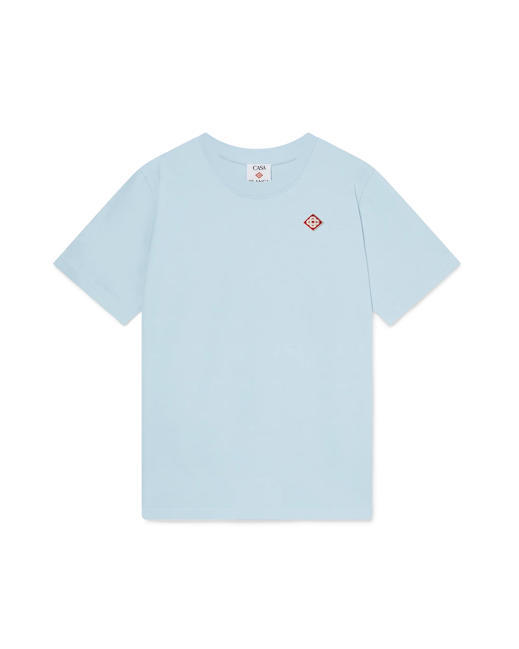 Light Blue Diamond Logo Short Sleeve T-Shirt