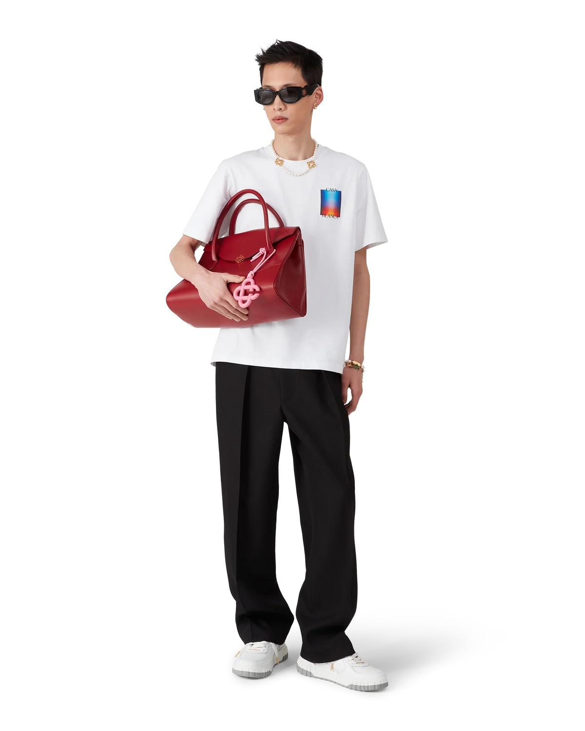 Gradient Casa Logo Short Sleeve T-Shirt