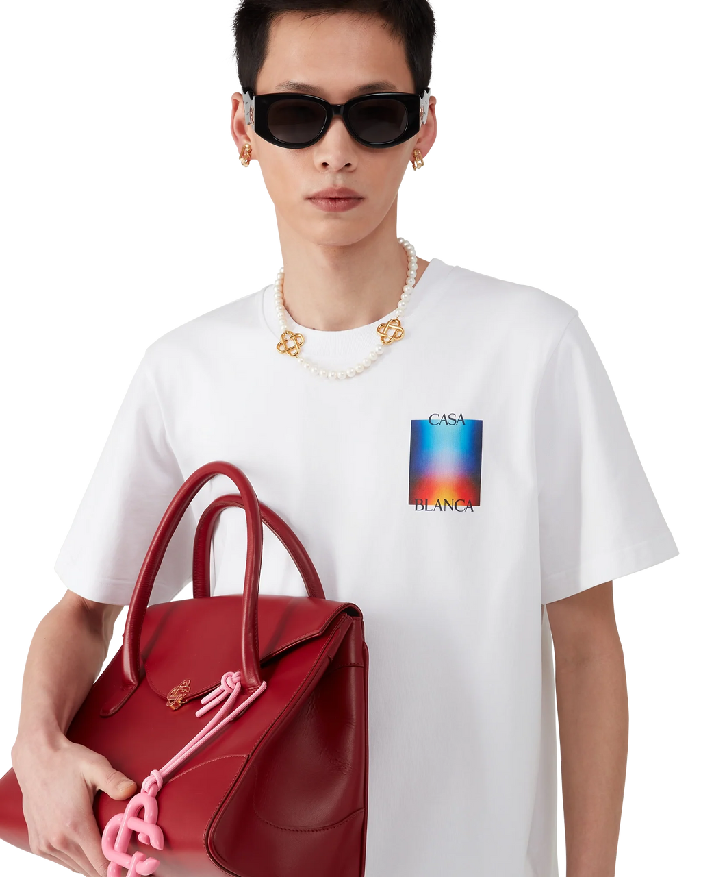 Gradient Casa Logo Short Sleeve T-Shirt