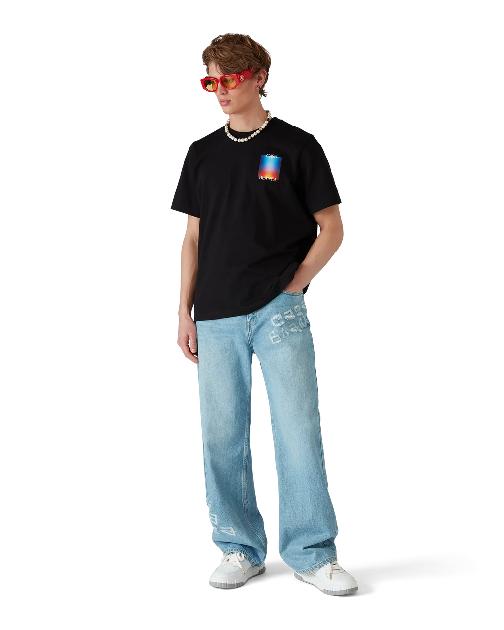 Gradient Casa Logo Short Sleeve T-Shirt