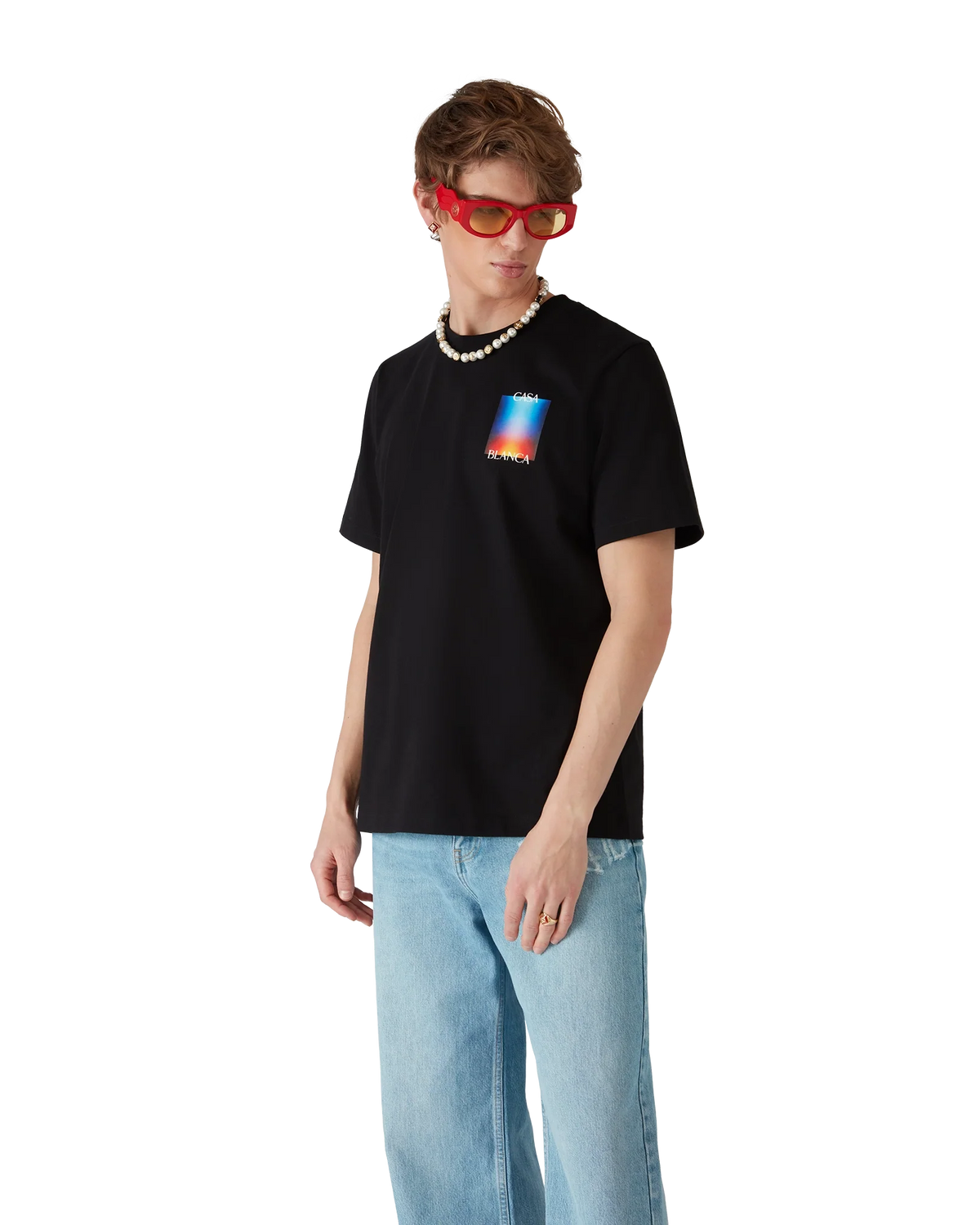 Gradient Casa Logo Short Sleeve T-Shirt