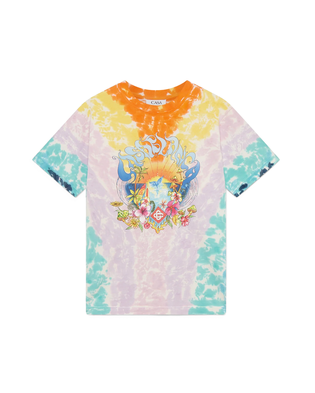 Surf Trip Tie Dye Short Sleeve T-Shirt
