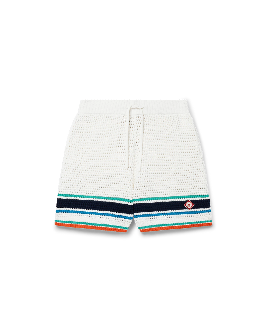 Cotton Tennis Crochet Shorts