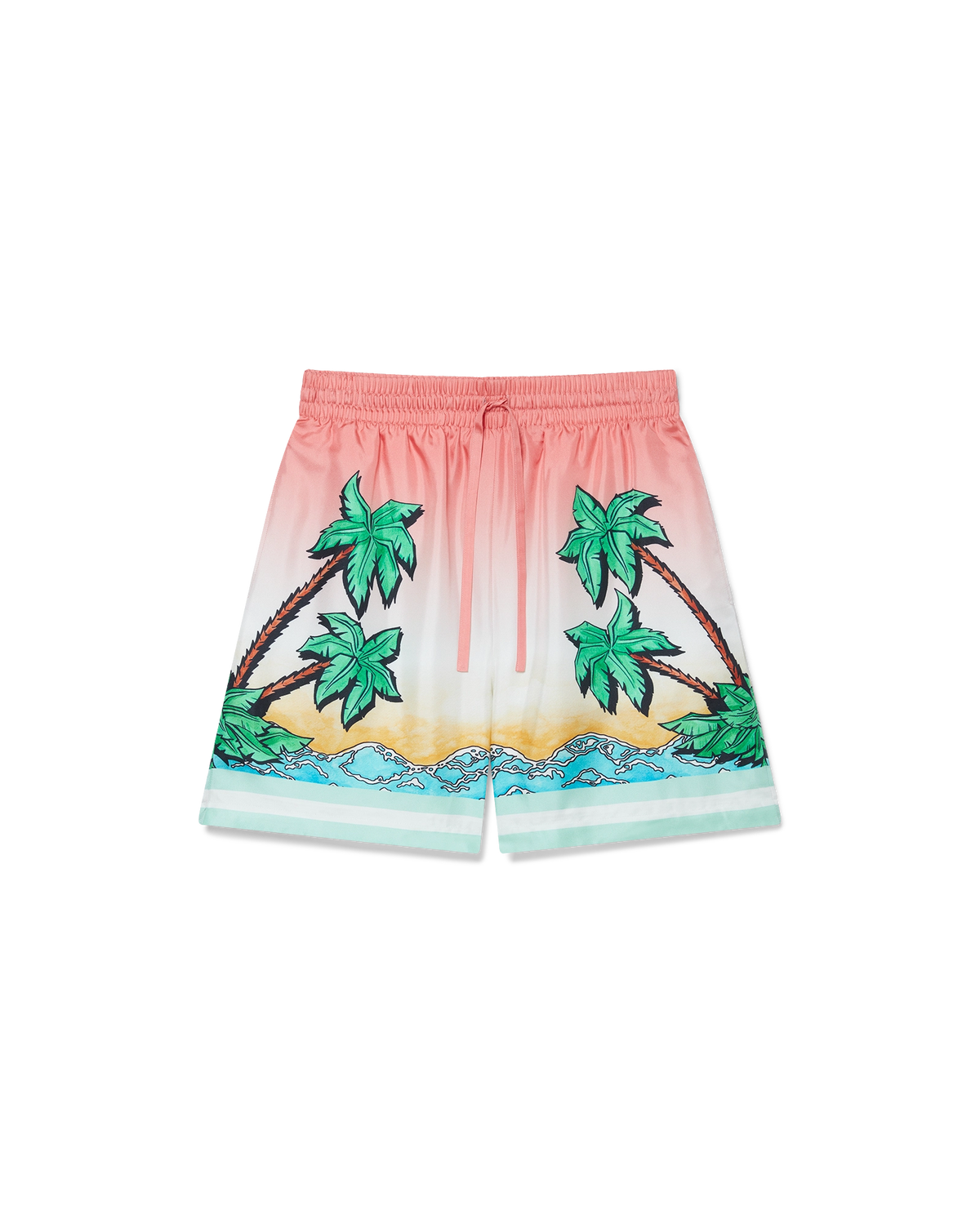 Flaming Tennis Club Icon Silk Shorts