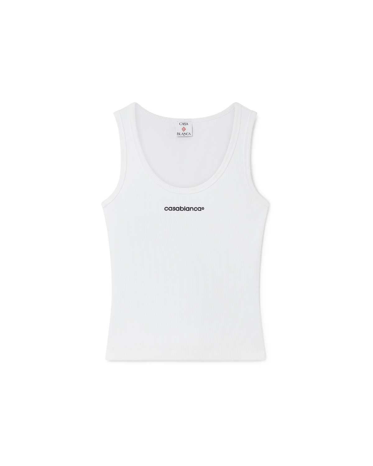 Ribbed Jersey Tank Top