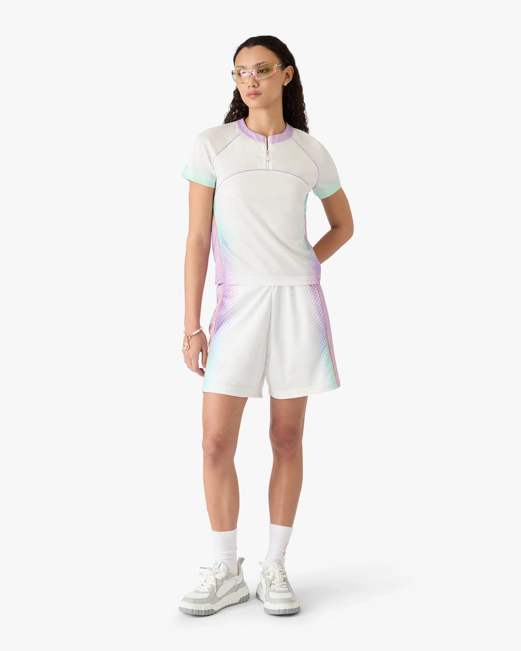 Glass Gradient Football Mesh Shorts