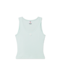 Ribbed Jersey Tank Top