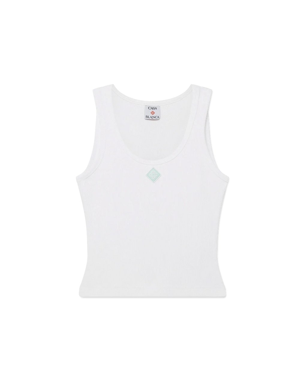 Ribbed Jersey Tank Top