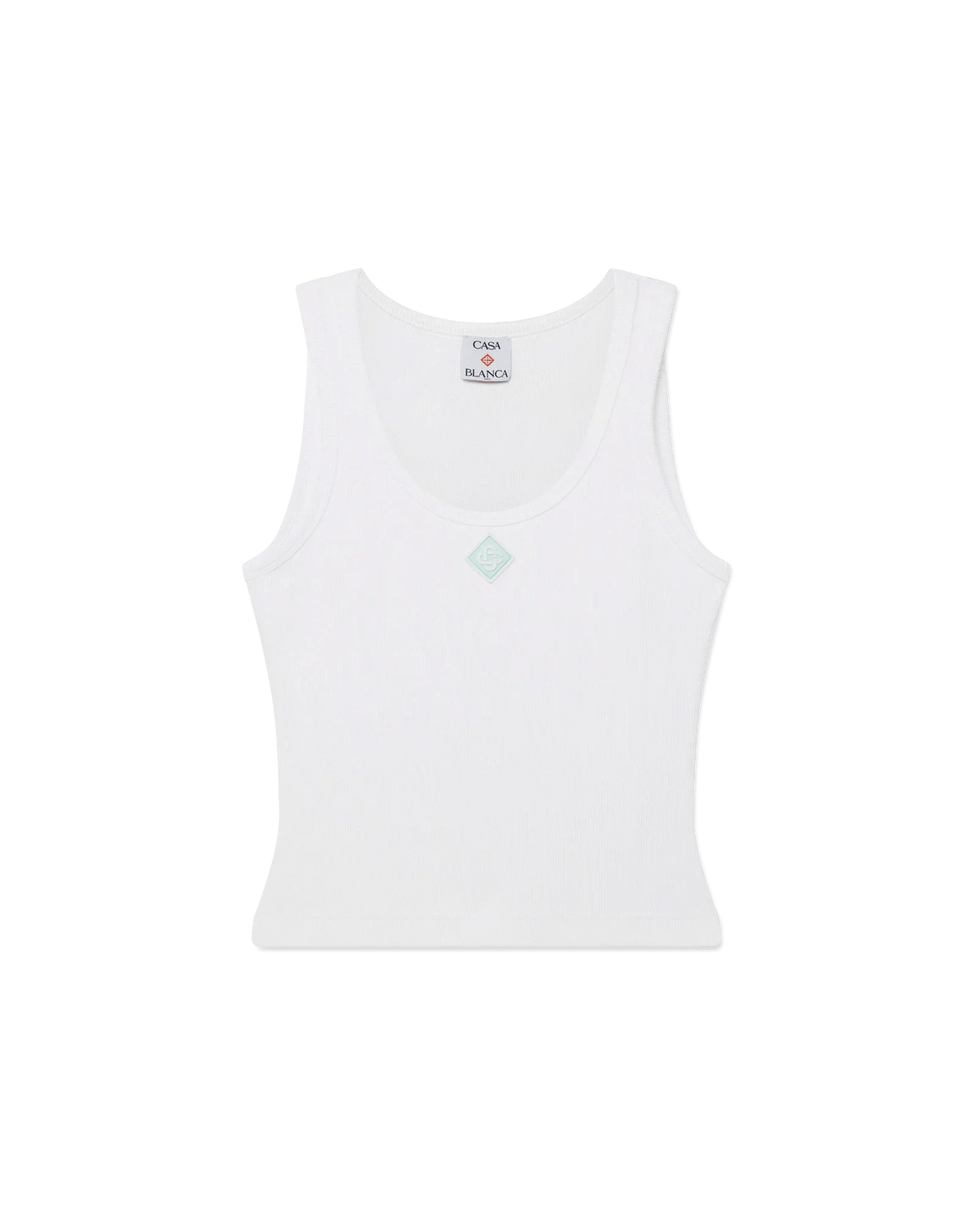 Ribbed Jersey Tank Top